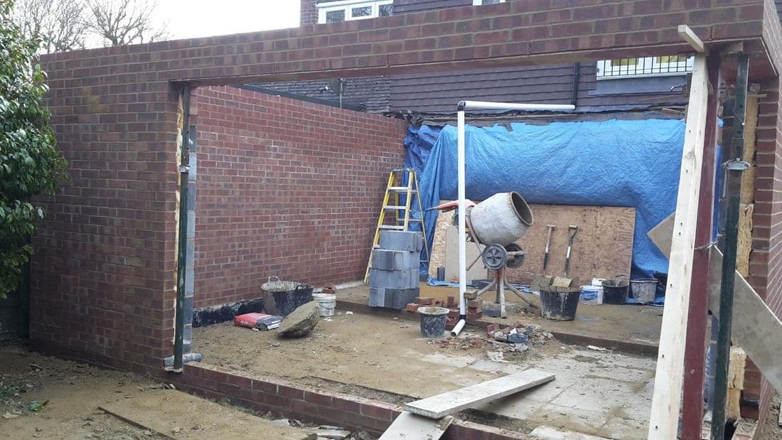 A recent building project by Trojan Construction in West Kent